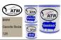Preview: BMW, Gazelle Beize, 128: 1L Lackdose + 1L Klarlack + 500ml Härter - Set, von ATW Autoteile West.